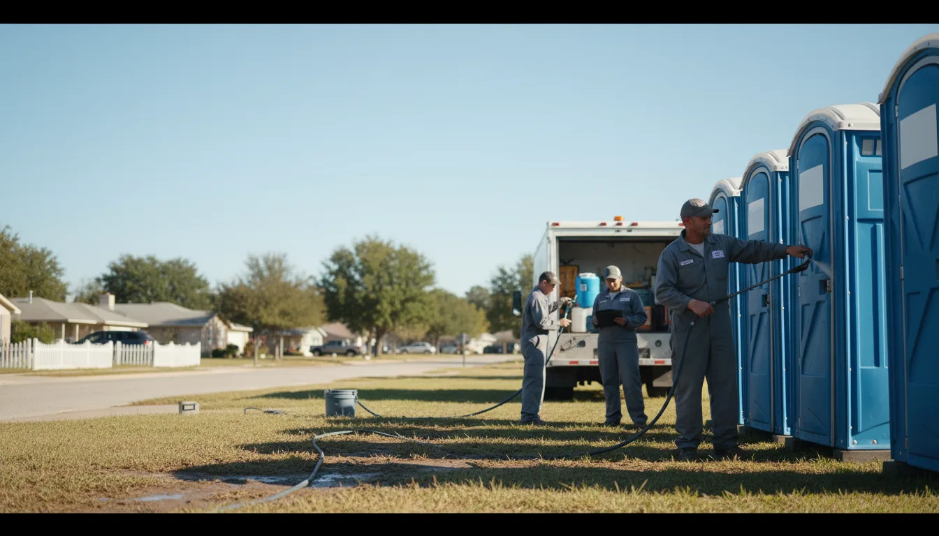 Long-Term Portable Toilet Rental in Thaxton, MS near me